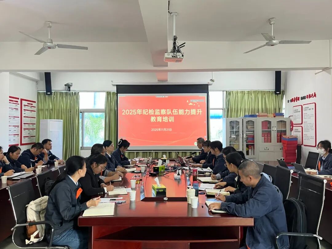 礪劍揚(yáng)鋒｜云投林紙紀(jì)檢監(jiān)察隊(duì)伍開展&ldquo;集中賦能&rdquo;